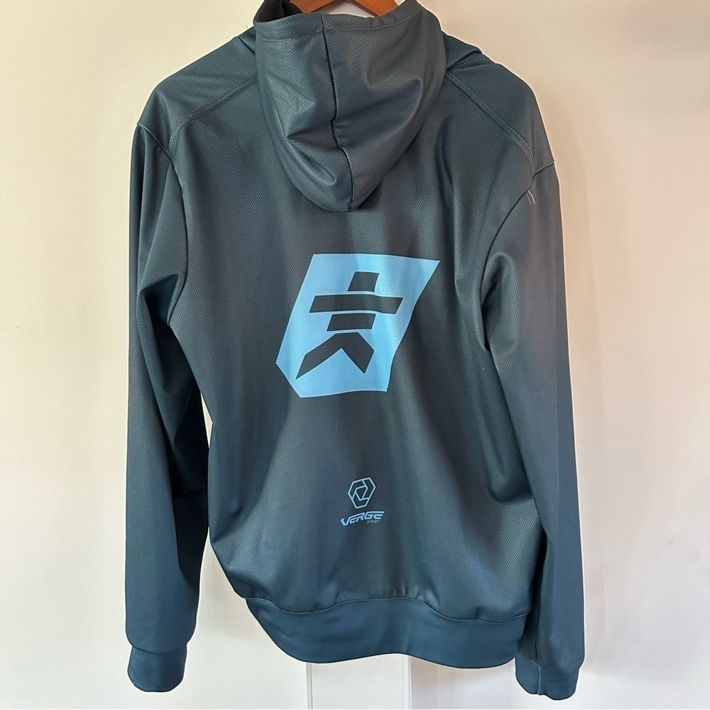 VERGE SPORT /KIND HUMAN BICYCLE HOODIE/JACKET  MENS SZ XL